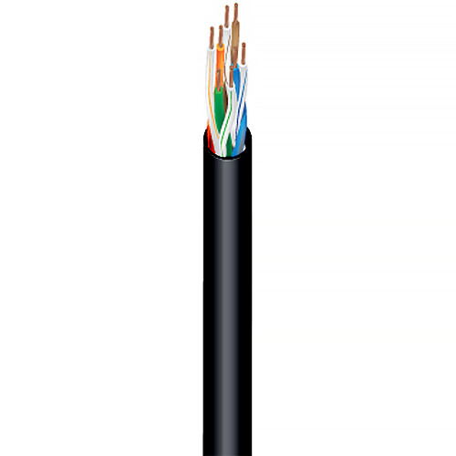 West Penn 4246IO Four-Pair Cat 6A Cable - Networking Cable (1000')