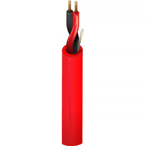 West Penn Single-Pair Fire Alarm Cable (1000' Red)