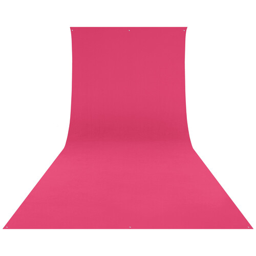 Westcott Wrinkle-Resistant Backdrop (Dark Pink 9 x 20')