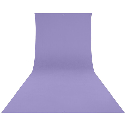 Westcott Wrinkle-Resistant Backdrop (Periwinkle Purple 9 x 20')
