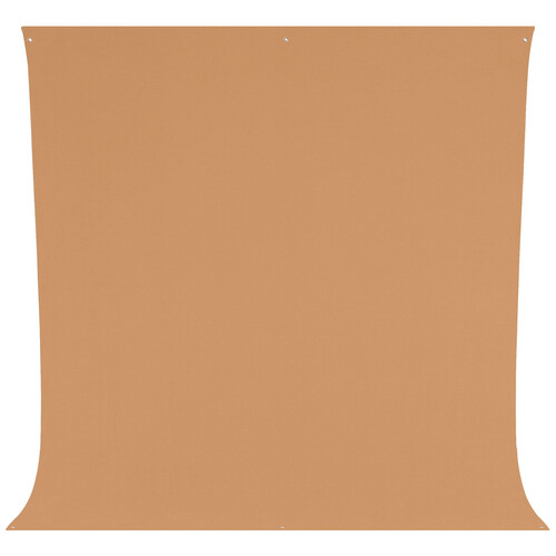 Westcott Wrinkle-Resistant Backdrop (Brown Sugar 9 x 10')