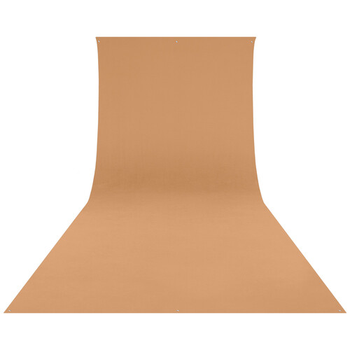 Westcott Wrinkle-Resistant Backdrop (Brown Sugar 9 x 20')