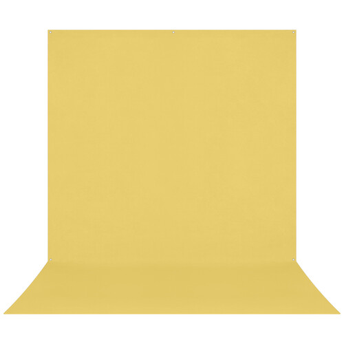 Westcott X-Drop Wrinkle-Resistant Backdrop (Canary Yellow 5 x 12')