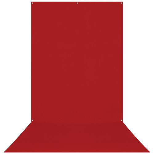 Westcott X-Drop Wrinkle-Resistant Backdrop (Scarlet Red 5 x 12')