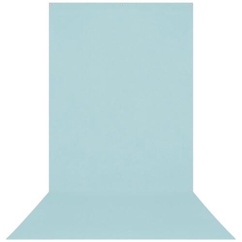 Westcott X-Drop Wrinkle-Resistant Backdrop (Pastel Blue 5 x 12')