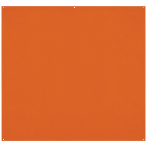 Westcott X-Drop Pro Wrinkle-Resistant Backdrop (Tiger Orange 8 x 8')