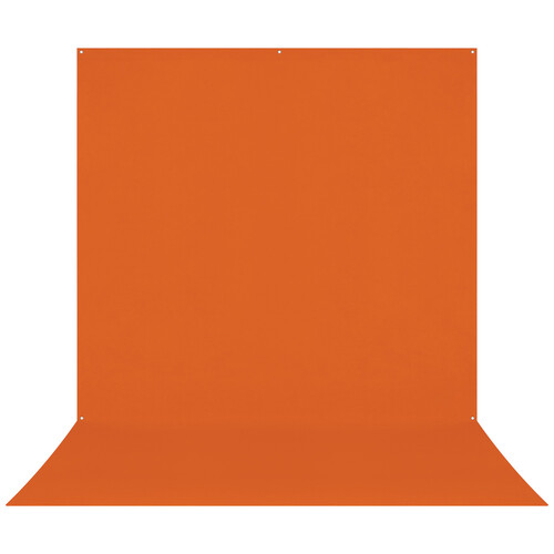 Westcott X-Drop Pro Wrinkle-Resistant Backdrop (Tiger Orange 8 x 13')