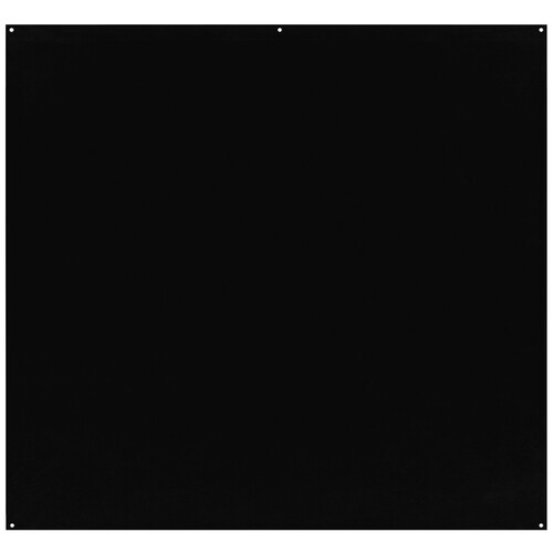 Westcott X-Drop Pro Wrinkle-Resistant Backdrop (Rich Black 8 x 8')