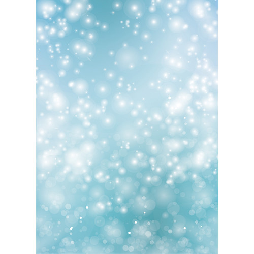 Westcott Bokeh Art Canvas Backdrop with Grommets (5 x 7' Turquoise)
