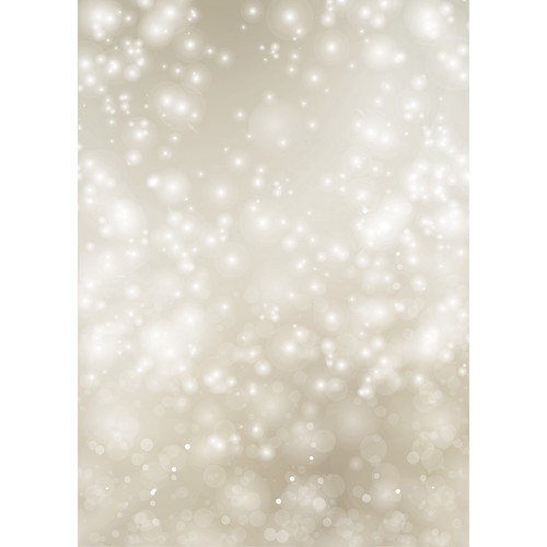 Westcott Bokeh Art Canvas Backdrop with Grommets (5 x 7' Brown)