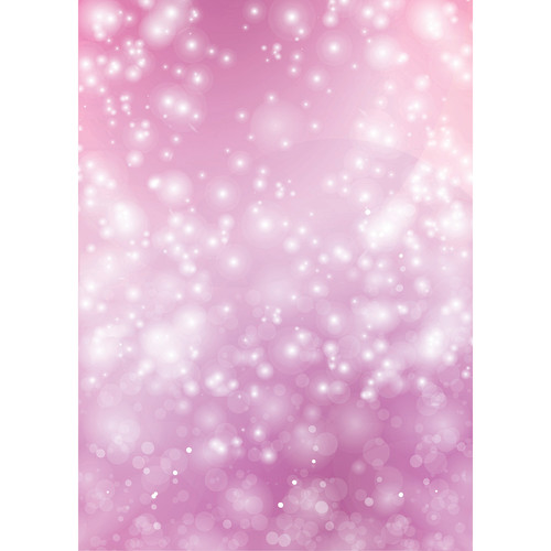 Westcott Bokeh Art Canvas Backdrop with Grommets (5 x 7' Pink)