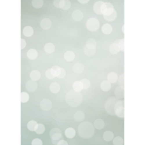 Westcott Subtle Bokeh Art Canvas Backdrop with Grommets (5 x 7' Green)