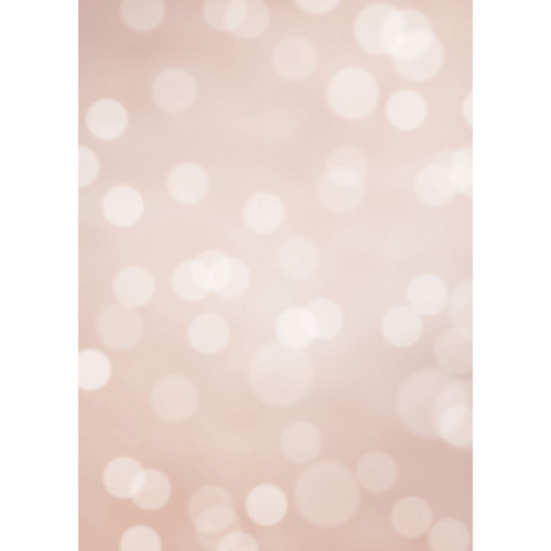 Westcott Subtle Bokeh Art Canvas Backdrop with Grommets (5 x 7' Orange)