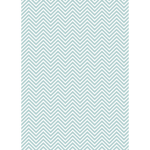 Westcott Classic Chevron Art Canvas Backdrop with Grommets (5 x 7' Light Turquoise)