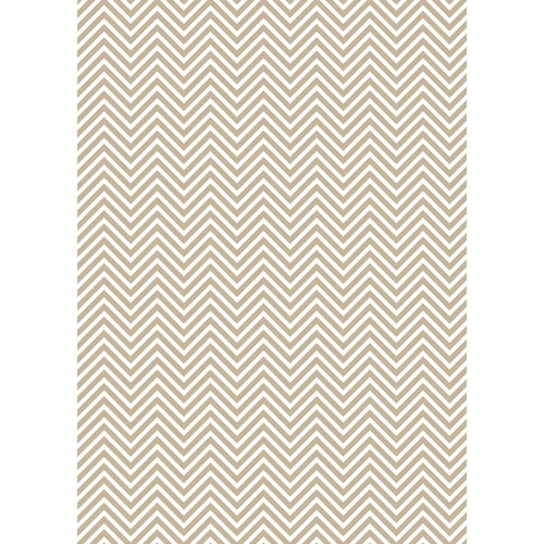 Westcott Classic Chevron Art Canvas Backdrop with Grommets (5 x 7' Light Brown)