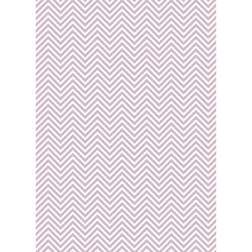 Westcott Classic Chevron Art Canvas Backdrop with Grommets (5 x 7' Light Purple)