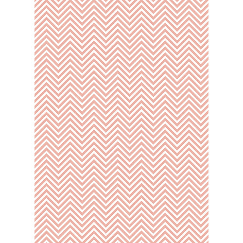 Westcott Classic Chevron Art Canvas Backdrop with Grommets (5 x 7' Light Red)