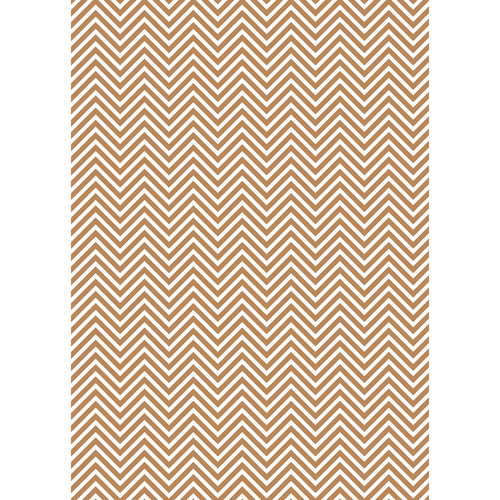 Westcott Classic Chevron Art Canvas Backdrop with Grommets (5 x 7' Bold Brown)