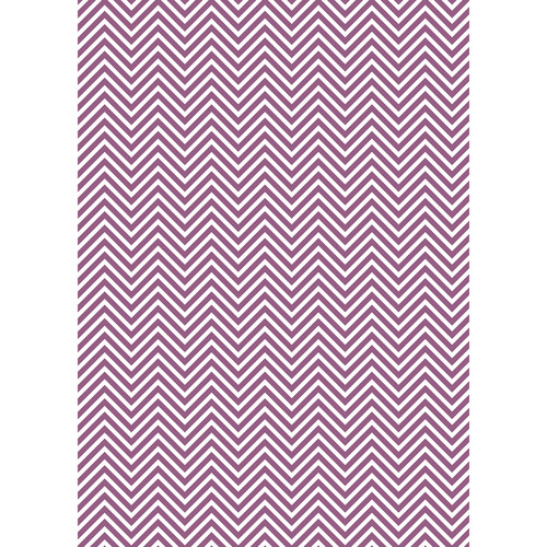 Westcott Classic Chevron Art Canvas Backdrop with Grommets (5 x 7' Bold Purple)