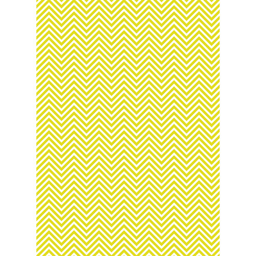 Westcott Classic Chevron Art Canvas Backdrop with Grommets (5 x 7' Bold Yellow)