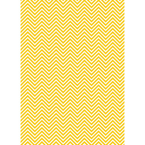 Westcott Classic Chevron Art Canvas Backdrop with Grommets (5 x 7' Rich Yellow)