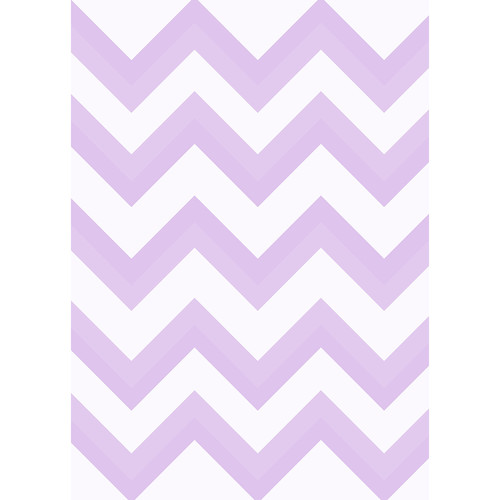 Westcott Wide Chevron Art Canvas Backdrop with Grommets (5 x 7' Purple)