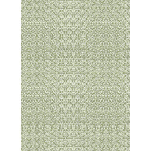 Westcott Classic Damask Art Canvas Backdrop with Grommet Attachment (5 x 7' Yellow)