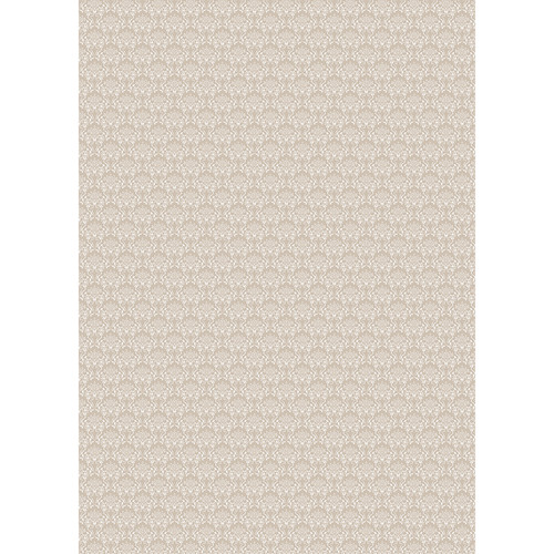 Westcott Elegant Damask Art Canvas Backdrop with Grommets (5 x 7' Brown)