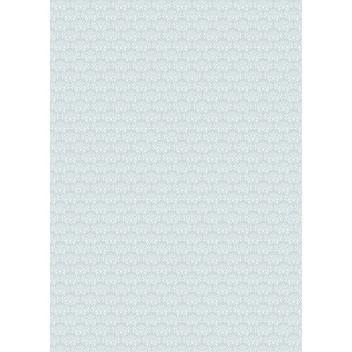 Westcott Elegant Damask Art Canvas Backdrop with Grommets (5 x 7' Gray)