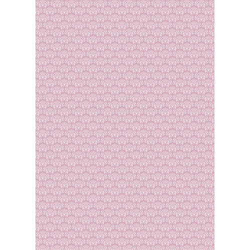 Westcott Elegant Damask Art Canvas Backdrop with Grommets (5 x 7' Orchid)