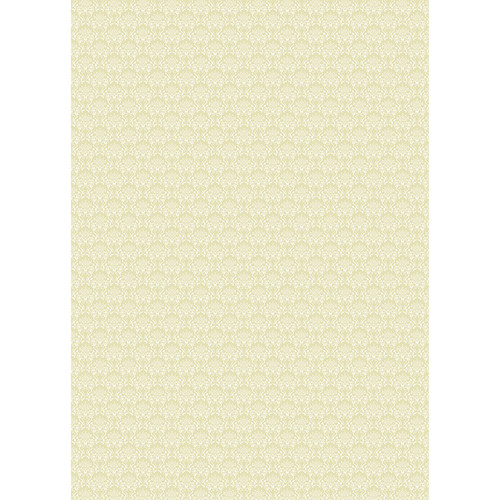 Westcott Elegant Damask Art Canvas Backdrop with Grommets (5 x 7' Yell)