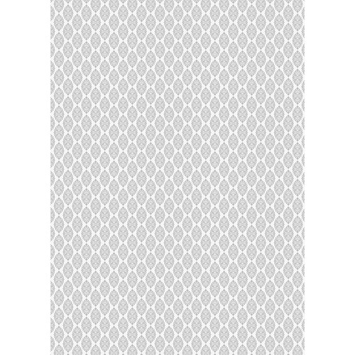 Westcott Modern Damask Art Canvas Backdrop with Grommets (5 x 7' Light Gray)