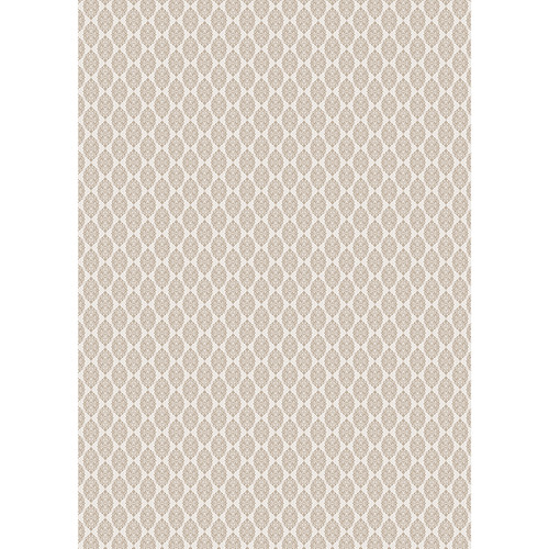 Westcott Modern Damask Art Canvas Backdrop with Grommets (5 x 7' Light Tan)