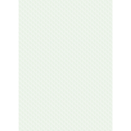 Westcott Vintage Damask Art Canvas Backdrop with Grommets (5 x 7' Green)