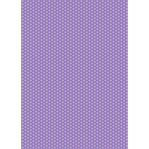 Westcott Small Dots Art Canvas Backdrop with Grommets (5 x 7' Purple)