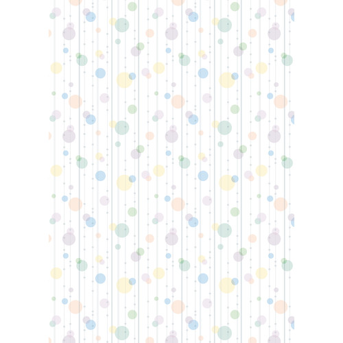 Westcott Party Dots Art Canvas Backdrop with Grommets (5 x 7' Sage)