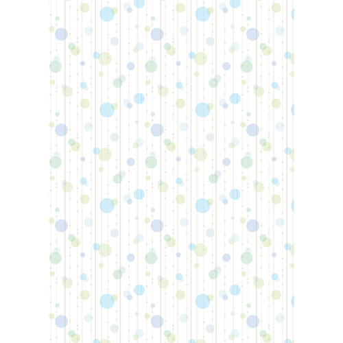 Westcott Party Dots Art Canvas Backdrop with Grommets (5 x 7' Turquoise)