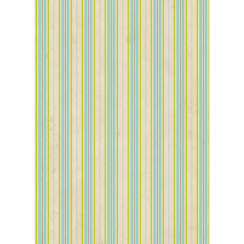 Westcott Striped Wallpaper Art Canvas Backdrop with Grommets (5 x 7' Yellow)