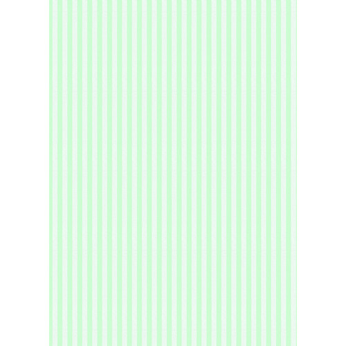 Westcott Paper Stripes Art Canvas Backdrop with Grommets (5 x 7' Green)