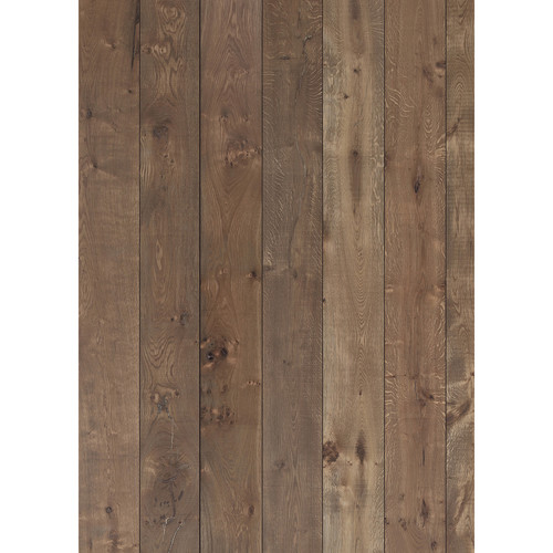 Westcott Wood Planks Art Canvas Backdrop with Grommets (5 x 7' Rich Brown)