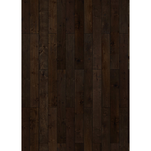Westcott Western Wood Art Canvas Backdrop with Grommets (5 x 7' Walnut)