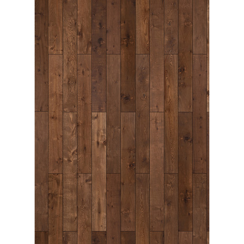 Westcott Western Wood Art Canvas Backdrop with Grommets (5 x 7' Maple)