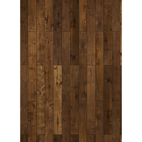 Westcott Western Wood Art Canvas Backdrop with Grommets (5 x 7' Yellow)