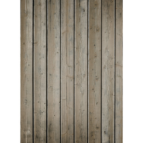 Westcott Narrow Planks Art Canvas Backdrop with Grommets (5 x 7' Light Brown)
