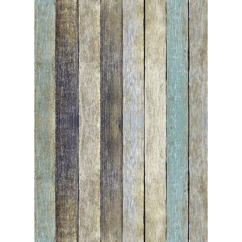 Westcott Rustic Wood Art Canvas Backdrop with Grommets (5 x 7' Vintage Yellow)
