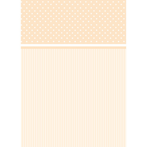 Westcott Dots-and-Stripes Art Canvas Backdrop with Grommets (5 x 7' Brown)