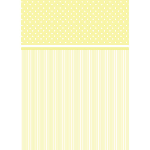 Westcott Dots-and-Stripes Art Canvas Backdrop with Grommets (5 x 7' Yellow)