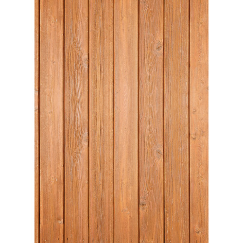 Westcott Narrow Planks Art Canvas Backdrop with Grommets (5 x 7' Oak)