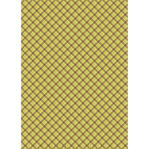 Westcott Sunflower Plaid Art Canvas Backdrop with Grommets (5 x 7' Multi-Color)