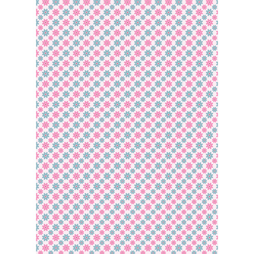 Westcott Dainty Daisies Art Canvas Backdrop with Grommets (5 x 7' Multi-Color)